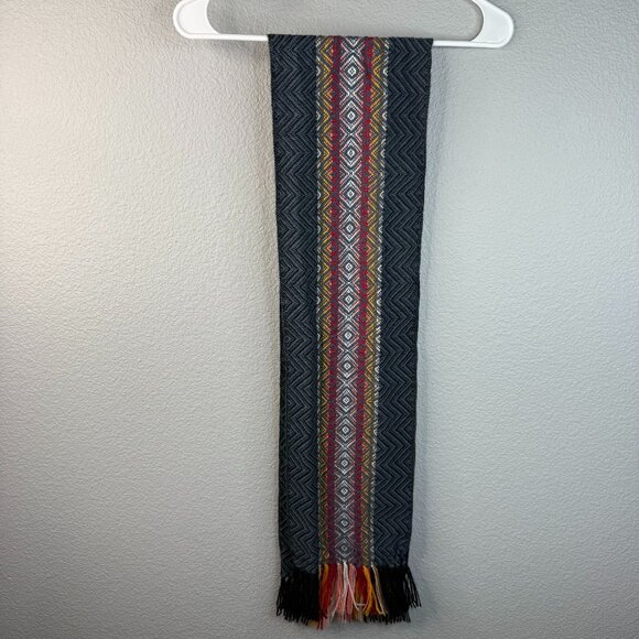 RCJ Alpaca Wool Colorful Scarf - Picture 1 of 6